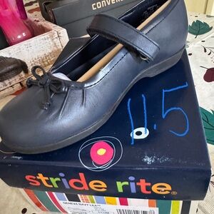 Stride Rite Girls' Black Dress Shoes